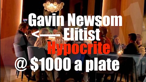 Rules for Thee, but Not For Me - Gavin Newsom's French Laundry Adventure @$1,000 a Plate