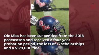 NCAA Hands SEC Program 2-year Bowl Ban, Significant Scholarship Loss