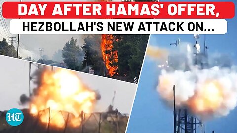 Day After Hamas Briefed Hezbollah, Lebanon Group Launches Massive Rocket Attack On Israel | Gaza War