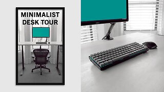 Minimalist Desk & Theater Tour