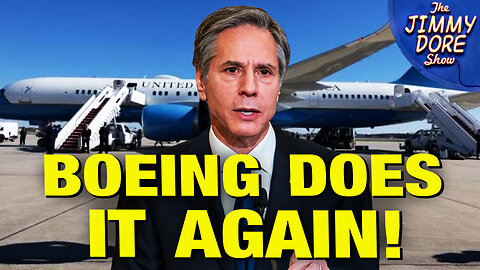 Sec’y Of State Blinken’s Boeing Jet Grounded Over “Mechanical Failure!”
