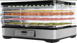 Five Tray Food Dehydrator Unboxing & Review