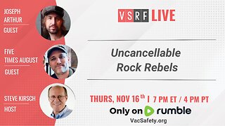 VSRF Live #103: UnCancellable Rock Rebels
