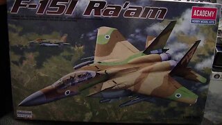 1/48 Academy F-15I Ra'am Review/Preview