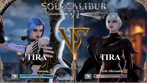 SoulCalibur VI — Amesang (Tira) VS Arik Aftermath (Tira) | Xbox Series X Ranked