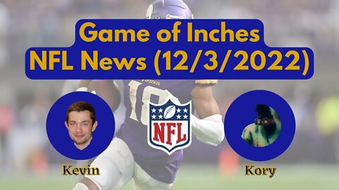 Record Breaker Justin Jefferson + NFL News | Game of Inches Sports News (12/3/2022)