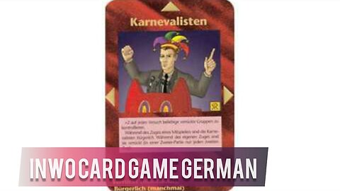 ▶ Illuminati INWO Card Game German (38 cards) | Illuminati kártyajáték Német Kiadás