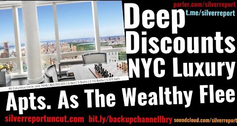 Deep Discounts On NYC Luxury Real Estate As The Mass Exodus Of The Wealthy Begins To Take It's Toll