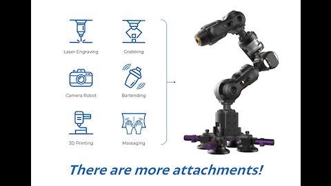 World Debut Of 7 Axis Adaptive & Modular Robot LAN Supported | World Top New Technologies