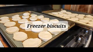 Freezer biscuits #biscuits #freezer