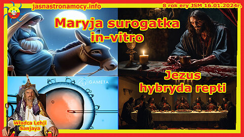 Maryja surogatka in-vitro Jezus hybryda repti