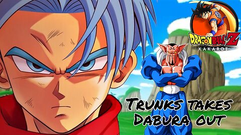 Trunks takes out Dabura - Future trunks Saga