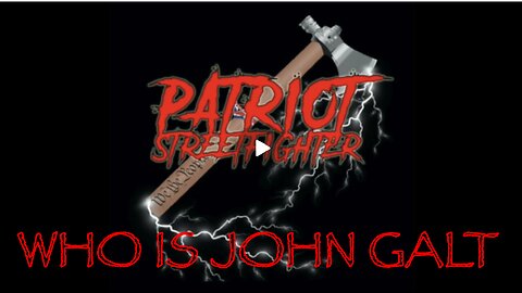 PATRIOT STREET FIGHTER-HOW DOES HUMANITY SURVIVE THE NEXT ATTACK. TY JGANON, SGANON