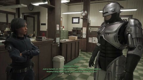Robocop: Rogue City - Fishy Situation: Talk To Officer Estevez and Lawrence About Missing OCP Calls
