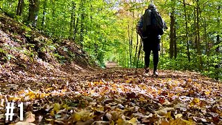 Fall Solo Backpacking Challenge 85 Miles - Susquehannock Trail Part 1