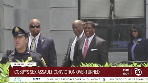 Cosby's sex assault conviction overturned
