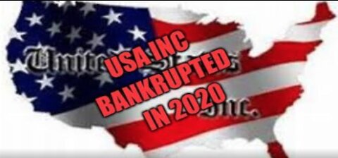 1/22/2021 - USA INC. BANKRUPT DOCS! WE ARE WITNESSING HISTORY! [MIRRORED]