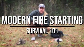 Modern Fire Starting