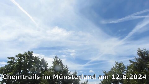 Geoengineering Münsterland vom 6.6.24 bis 16.6.24 + Was wir wissen Vortrag Dr, Zeller