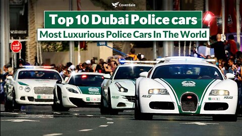 Dubai police cars