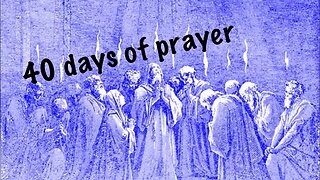 Day 1 of prayer