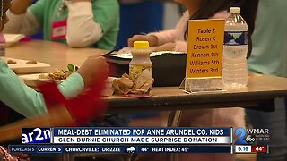 Glen Burnie church eliminating school meal debt for more than 2,500 students