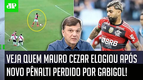 "EU NUNCA VI COISA IGUAL! Cara..." VEJA quem Mauro Cezar ELOGIOU após PÊNALTI PERDIDO por Gabigol!