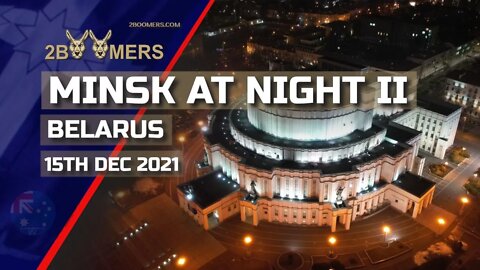 MINSK AT NIGHT II - 15TH DECEMBER 2021 - DJI AIR 2S