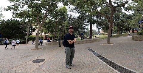 UCLA: One Student Seems Curious But Then Rushes Away, The Police Wish Me A Happy Summer Break, The Last Day of Classes (And Preaching) For The Spring 2024 Semester