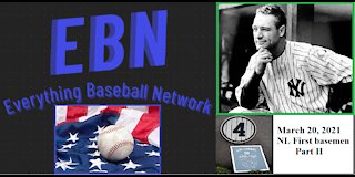 Everything Baseball Network (EBN): Fantasy baseball NL First Basemen draft/ Auction review Part II