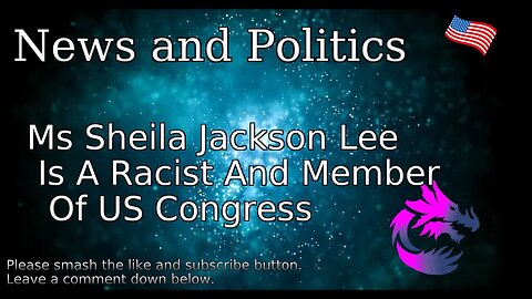Ms Sheila Jackson Lee Is A Racist And Member Of US Congress
