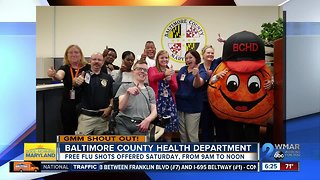 Good morning from the Baltimore County Health Department!