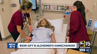 ASU gets $50 million gift for Alzheimer's research