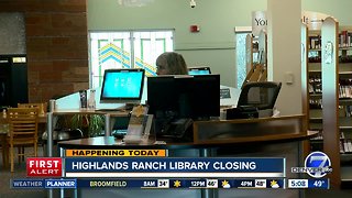 Highlands Ranch library closing for renovations