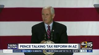 Vice President Mike Pence to tout tax reform plan in Phoenix