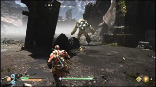 Kratos vs Ancient Soul Devourer Boss Fight | PS5, PS4 | God of War (2018) 4K Clips