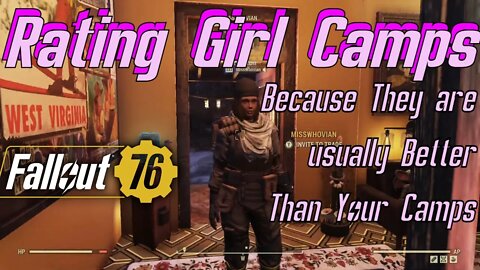 Fallout 76 Camp Ratings Girl Camps Are The Best And MisterGunn Gets His Camp Spot Stolen