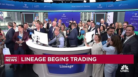 Lineage debuts on Nasdaq in biggest IPO of the year | VYPER ✅