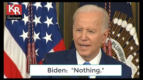 President Biden promises to change nothing and stop drilling