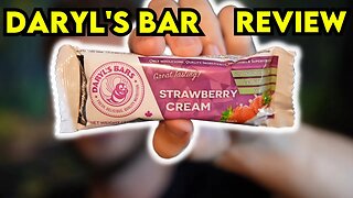 Daryl's Bars Strawberry Cream Review