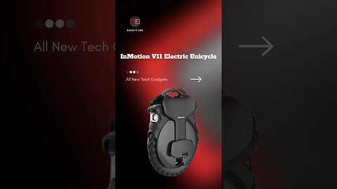 InMotion V11 Electric Unicycle #gadgets #ebike #inmotion #unicycle #technology #coolgadgets