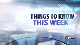 Things To Know This Week April 29, 2019