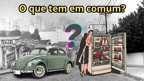 O que tem em comum o Fusca com uma geladeira? A história da Brasmotor