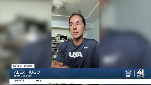 Olathe native Alex Hugo takes star turn with USA Baseball Women’s National Team