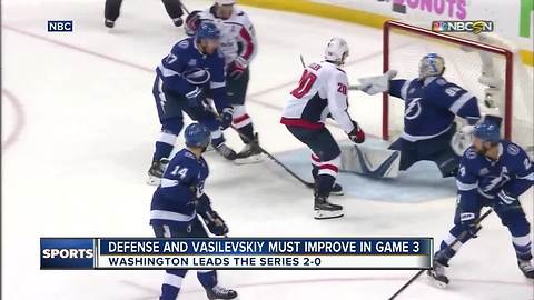 Tampa Bay Lightning desperate to fix problems down 0-2 in series to Washington Capitals