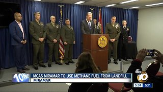 MCAS Miramar to use methane fuel from landfill