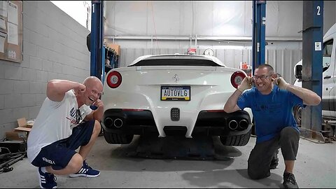 We FINALLY Made The F12 LOUDER! (Ferrari Exhaust Valve DELETE)