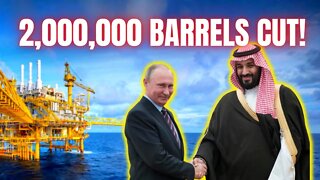 OPEC+ Cuts Oil Production By 2 Million Barrels Per Day!