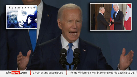 Joe Biden "Now I want to hand it over to the President of Ukraine, Putin"