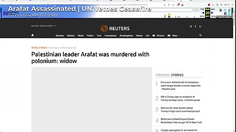 Arafat Assassinated | US Vetoes UN Ceasefire | #GrandTheftWorld 172 (clip)